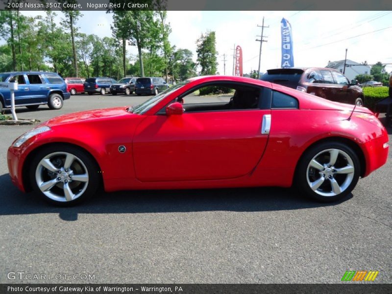  2008 350Z Coupe Nogaro Red