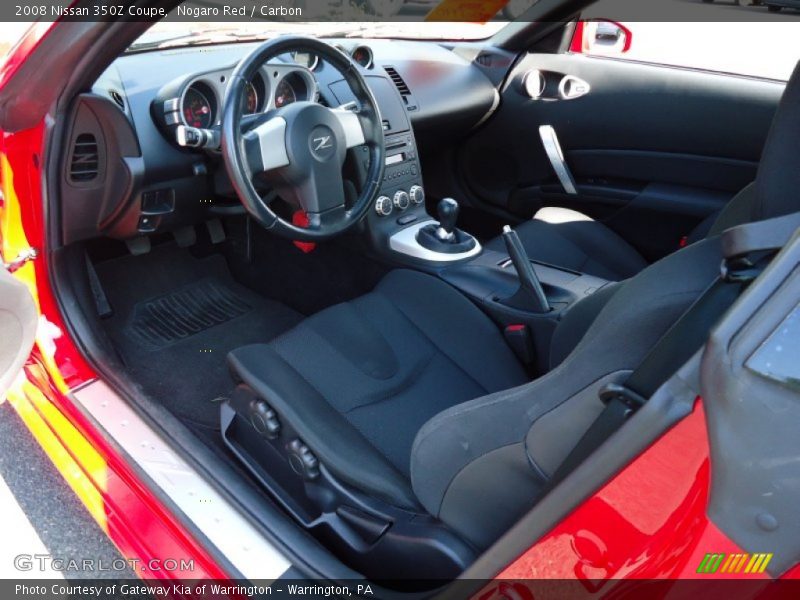  2008 350Z Coupe Carbon Interior
