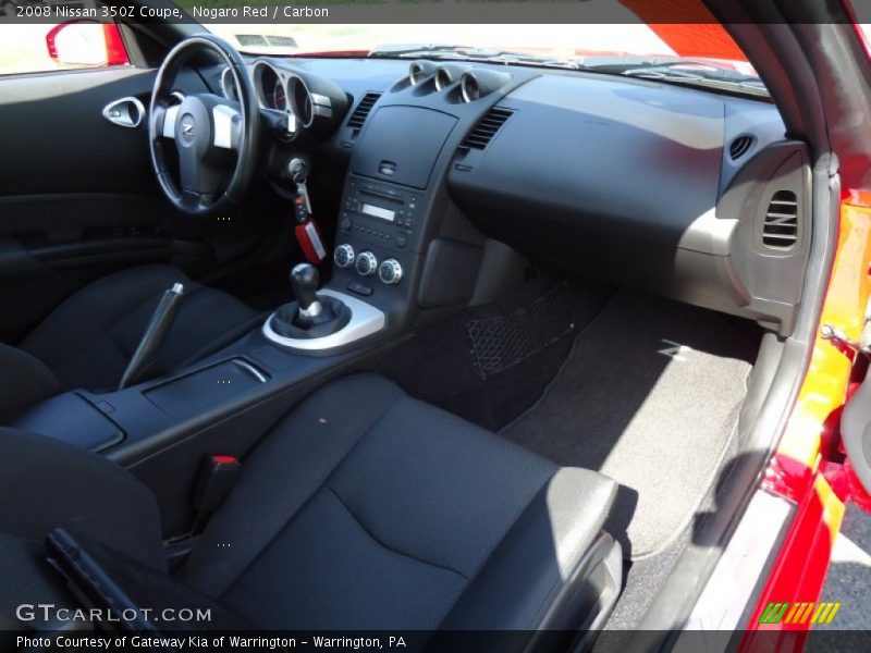 Nogaro Red / Carbon 2008 Nissan 350Z Coupe