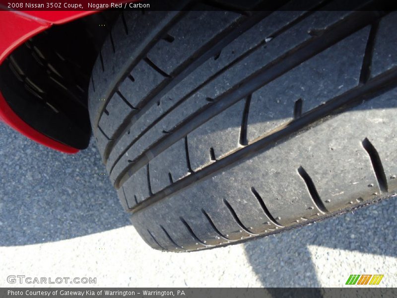 Nogaro Red / Carbon 2008 Nissan 350Z Coupe