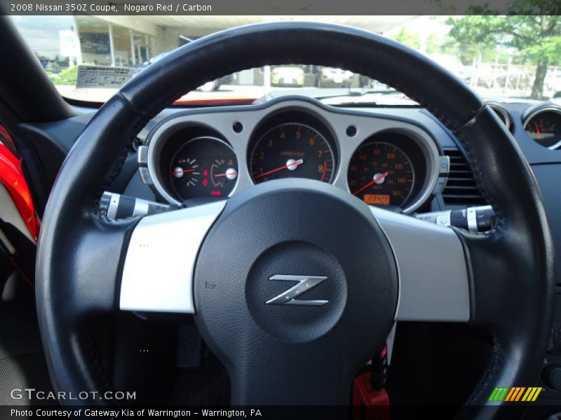 Nogaro Red / Carbon 2008 Nissan 350Z Coupe