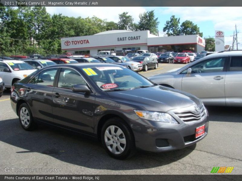 Magnetic Gray Metallic / Ash 2011 Toyota Camry LE