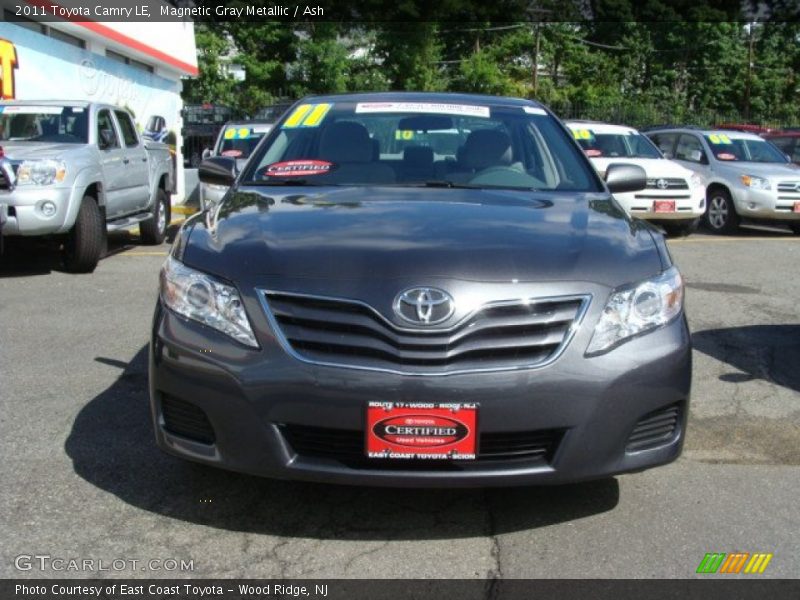 Magnetic Gray Metallic / Ash 2011 Toyota Camry LE