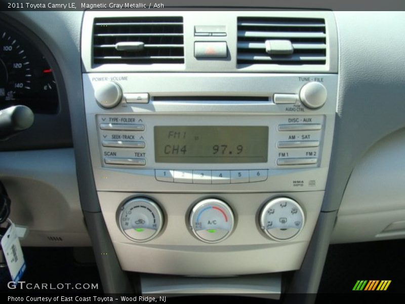 Magnetic Gray Metallic / Ash 2011 Toyota Camry LE