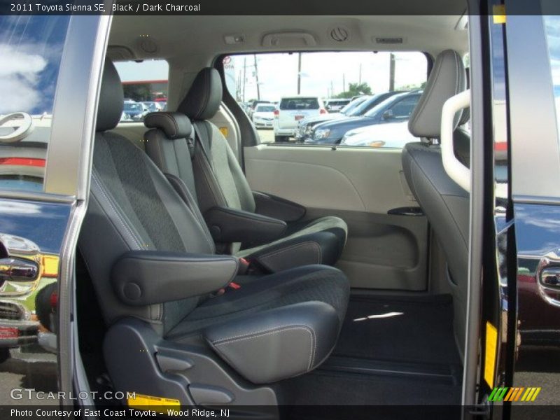 Black / Dark Charcoal 2011 Toyota Sienna SE