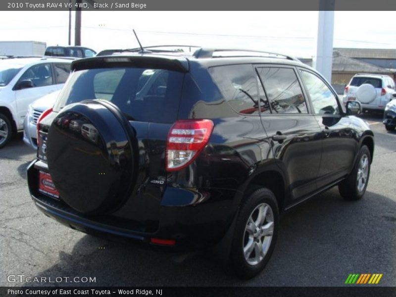 Black / Sand Beige 2010 Toyota RAV4 V6 4WD