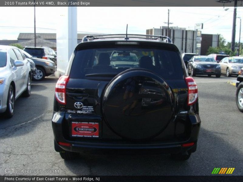 Black / Sand Beige 2010 Toyota RAV4 V6 4WD