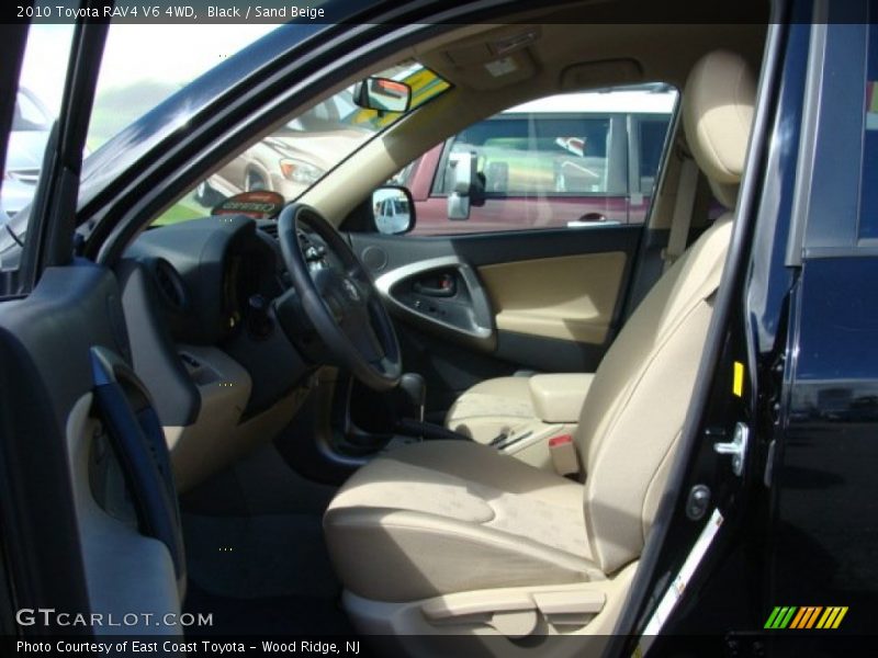 Black / Sand Beige 2010 Toyota RAV4 V6 4WD