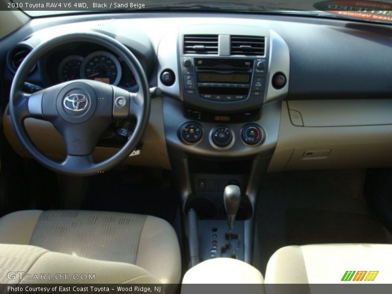 Black / Sand Beige 2010 Toyota RAV4 V6 4WD