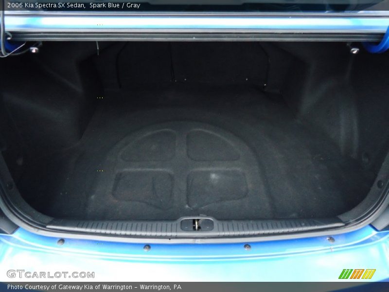 Spark Blue / Gray 2006 Kia Spectra SX Sedan