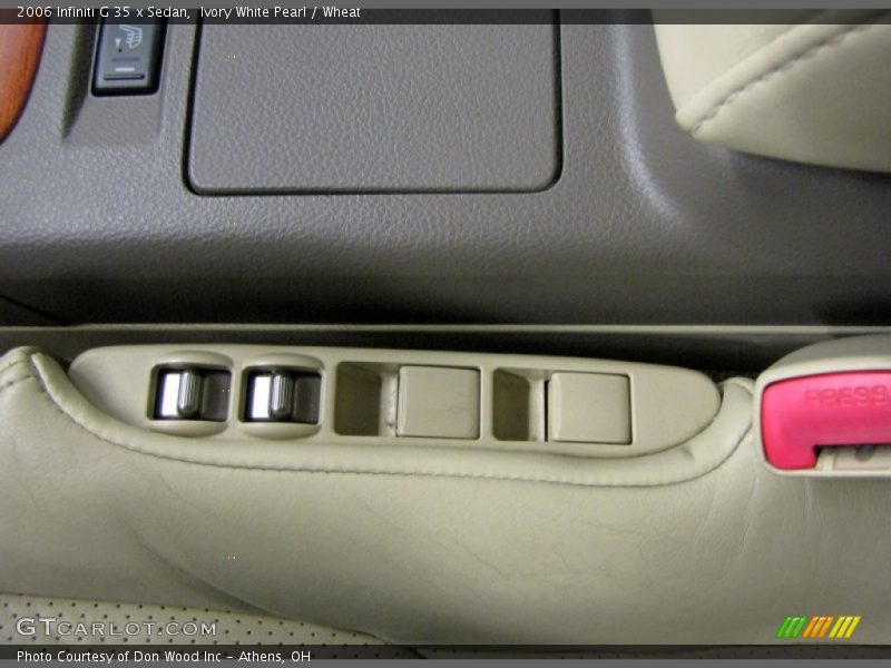 Ivory White Pearl / Wheat 2006 Infiniti G 35 x Sedan