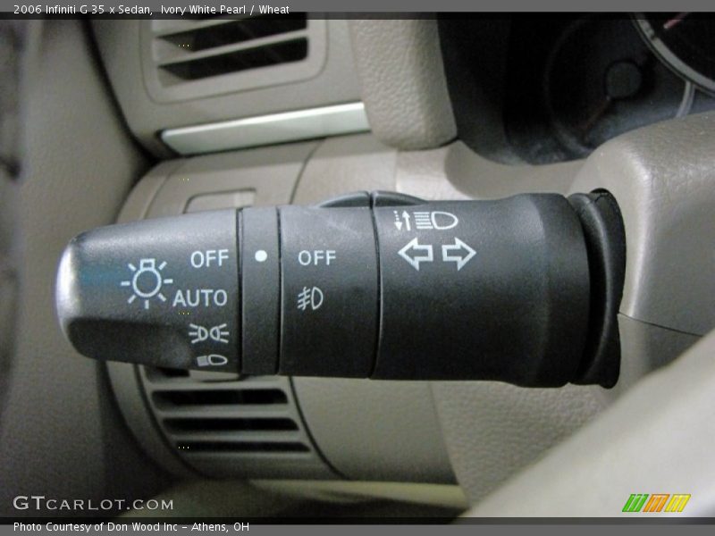 Ivory White Pearl / Wheat 2006 Infiniti G 35 x Sedan