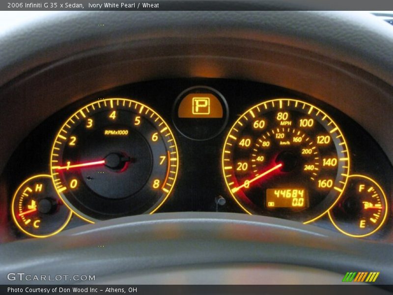 Ivory White Pearl / Wheat 2006 Infiniti G 35 x Sedan