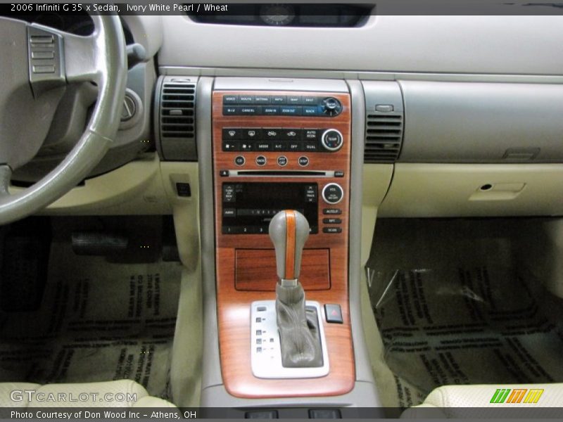 Ivory White Pearl / Wheat 2006 Infiniti G 35 x Sedan