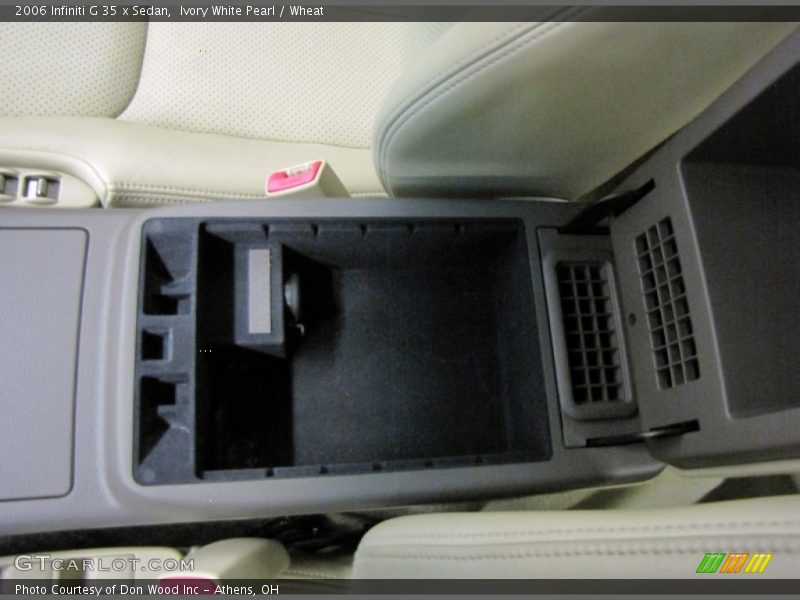 Ivory White Pearl / Wheat 2006 Infiniti G 35 x Sedan