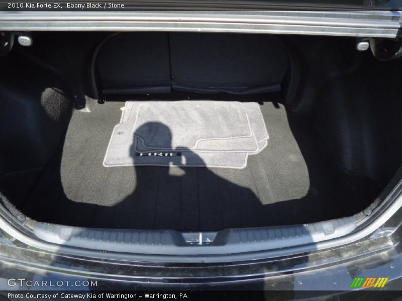 Ebony Black / Stone 2010 Kia Forte EX