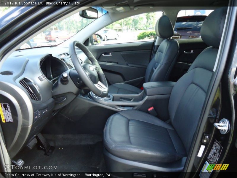  2012 Sportage EX Black Interior