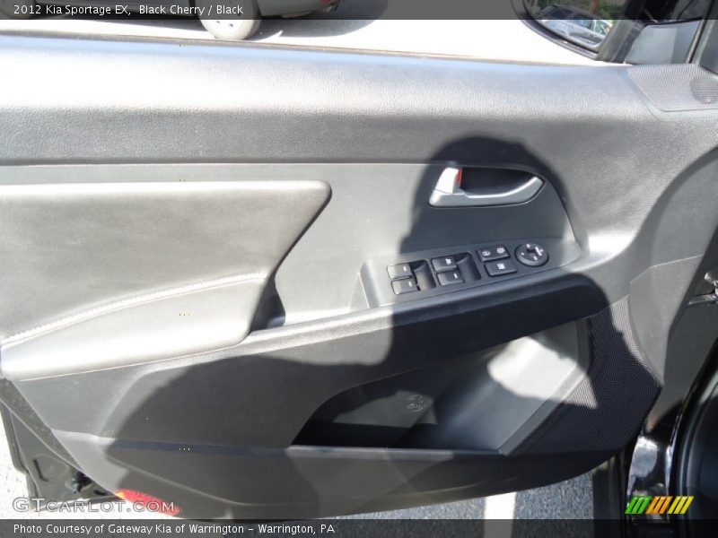 Black Cherry / Black 2012 Kia Sportage EX