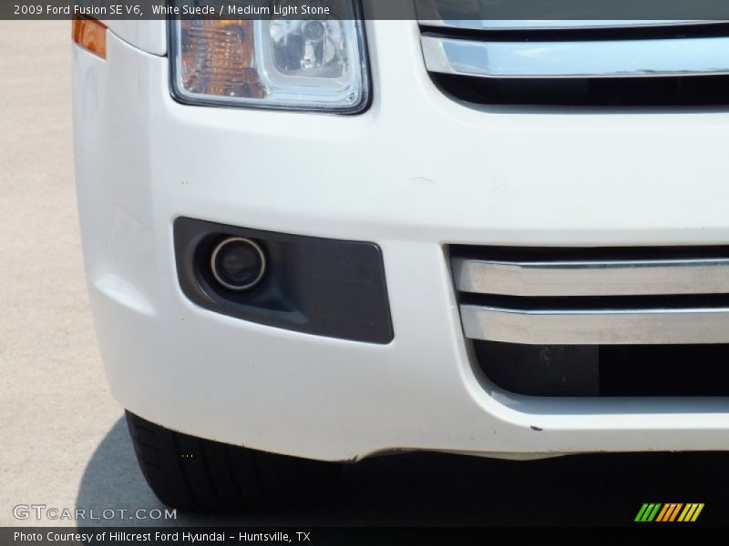 White Suede / Medium Light Stone 2009 Ford Fusion SE V6