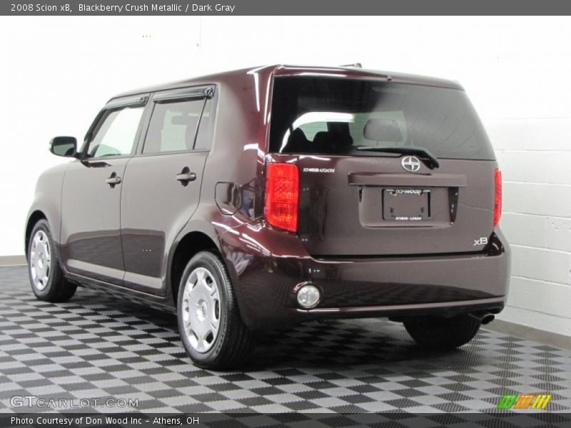 Blackberry Crush Metallic / Dark Gray 2008 Scion xB