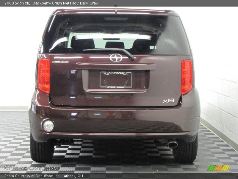 Blackberry Crush Metallic / Dark Gray 2008 Scion xB