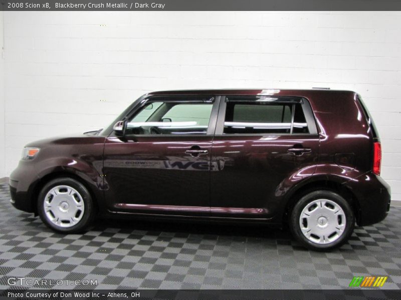 Blackberry Crush Metallic / Dark Gray 2008 Scion xB