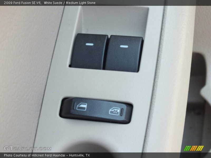 White Suede / Medium Light Stone 2009 Ford Fusion SE V6