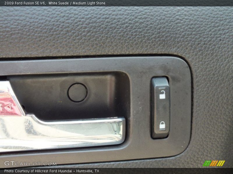 White Suede / Medium Light Stone 2009 Ford Fusion SE V6