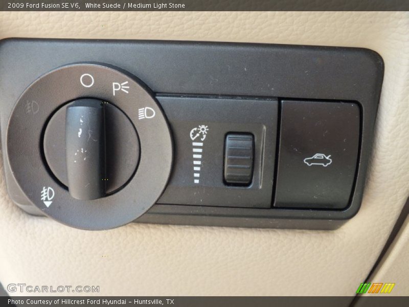 White Suede / Medium Light Stone 2009 Ford Fusion SE V6