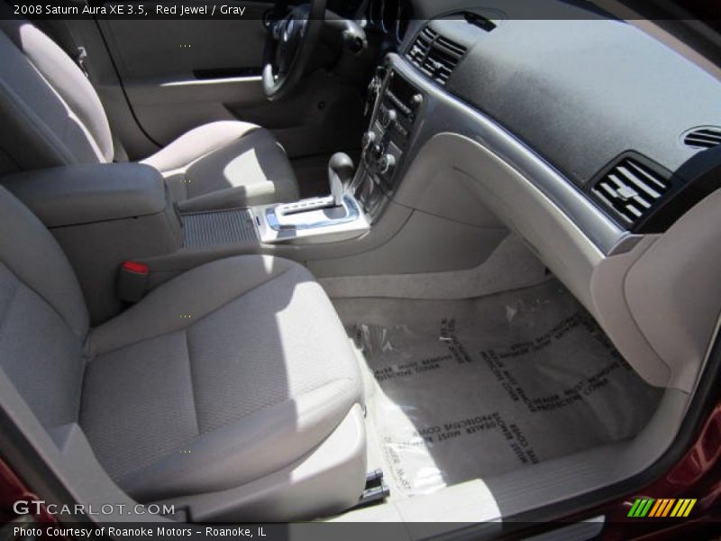 Red Jewel / Gray 2008 Saturn Aura XE 3.5