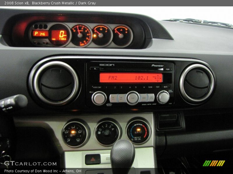 Blackberry Crush Metallic / Dark Gray 2008 Scion xB