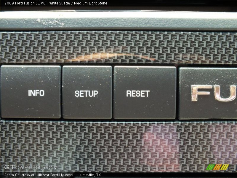 White Suede / Medium Light Stone 2009 Ford Fusion SE V6