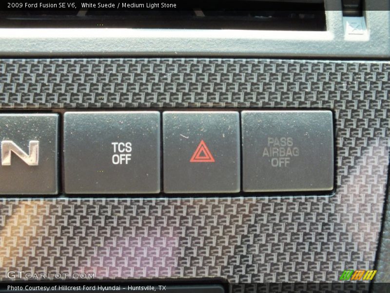 White Suede / Medium Light Stone 2009 Ford Fusion SE V6