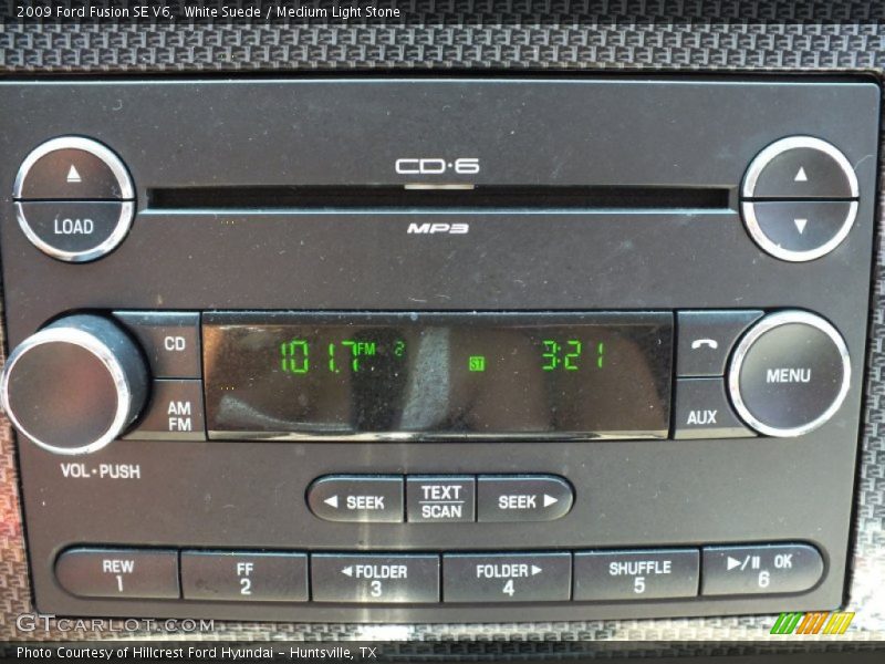 White Suede / Medium Light Stone 2009 Ford Fusion SE V6