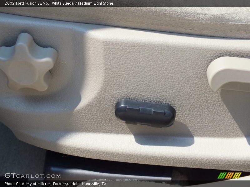 White Suede / Medium Light Stone 2009 Ford Fusion SE V6