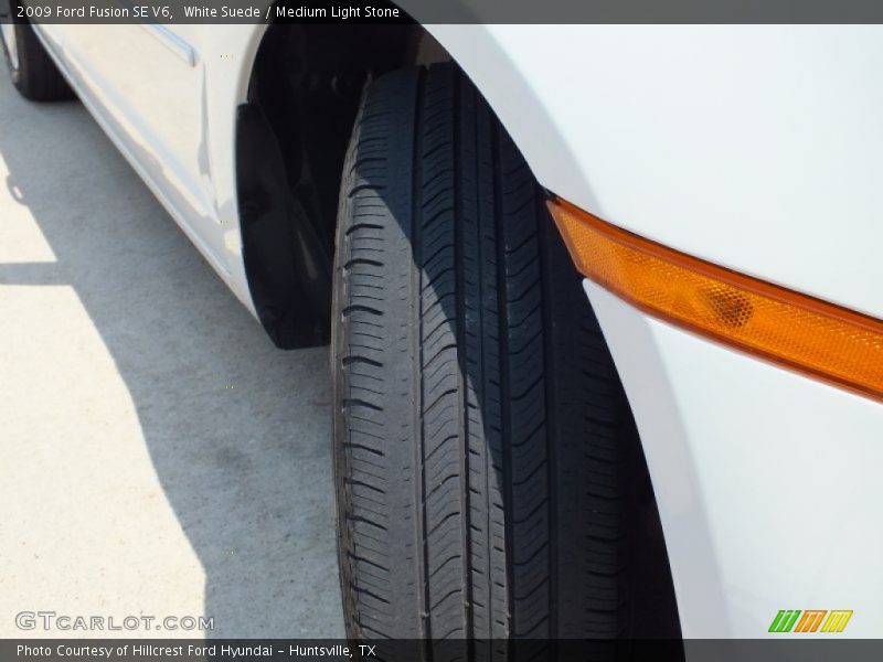 White Suede / Medium Light Stone 2009 Ford Fusion SE V6