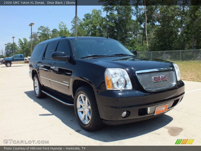Onyx Black / Ebony 2009 GMC Yukon XL Denali