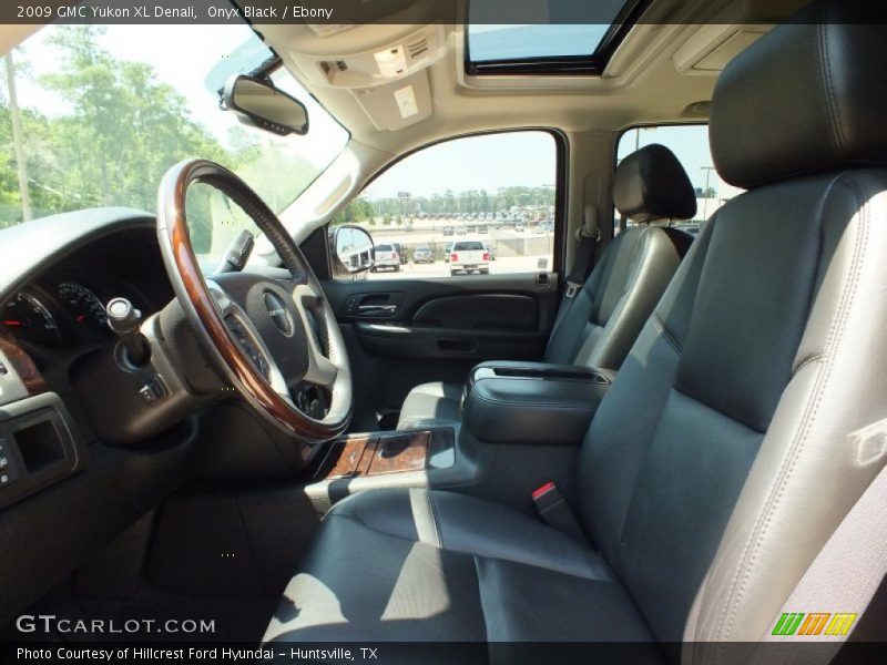 Onyx Black / Ebony 2009 GMC Yukon XL Denali