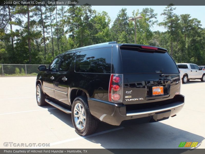 Onyx Black / Ebony 2009 GMC Yukon XL Denali