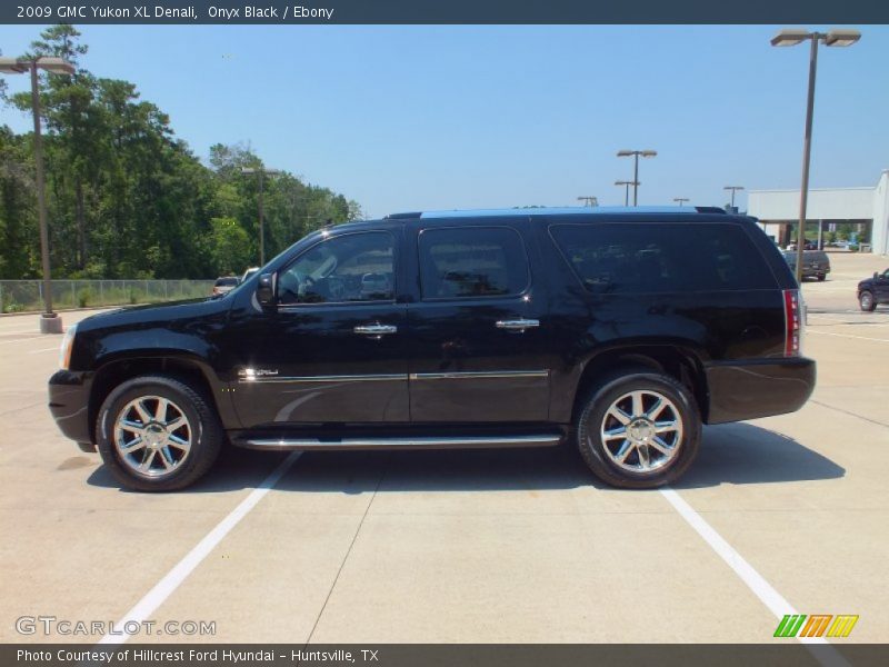 Onyx Black / Ebony 2009 GMC Yukon XL Denali