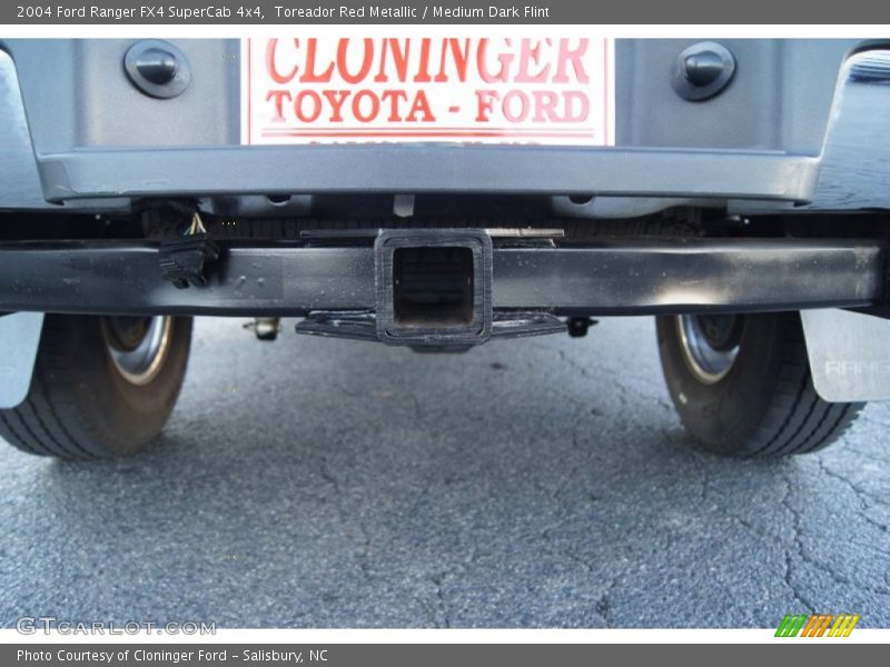 Toreador Red Metallic / Medium Dark Flint 2004 Ford Ranger FX4 SuperCab 4x4