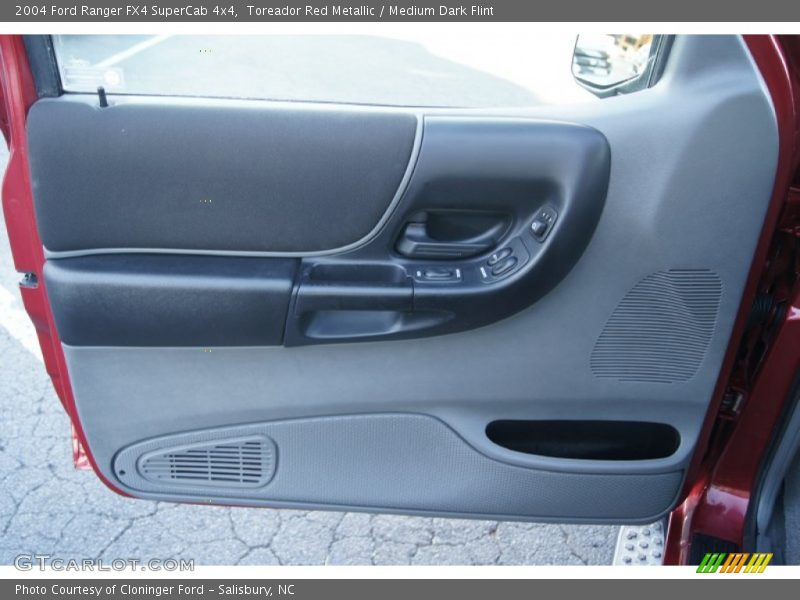 Toreador Red Metallic / Medium Dark Flint 2004 Ford Ranger FX4 SuperCab 4x4