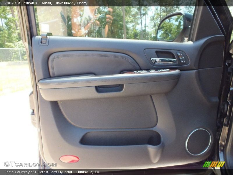 Onyx Black / Ebony 2009 GMC Yukon XL Denali