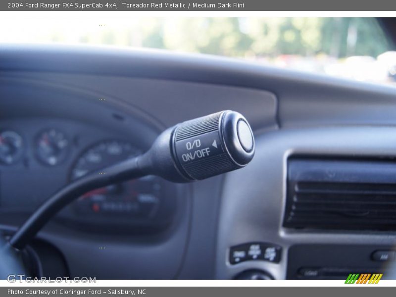 Toreador Red Metallic / Medium Dark Flint 2004 Ford Ranger FX4 SuperCab 4x4
