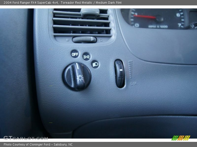 Toreador Red Metallic / Medium Dark Flint 2004 Ford Ranger FX4 SuperCab 4x4