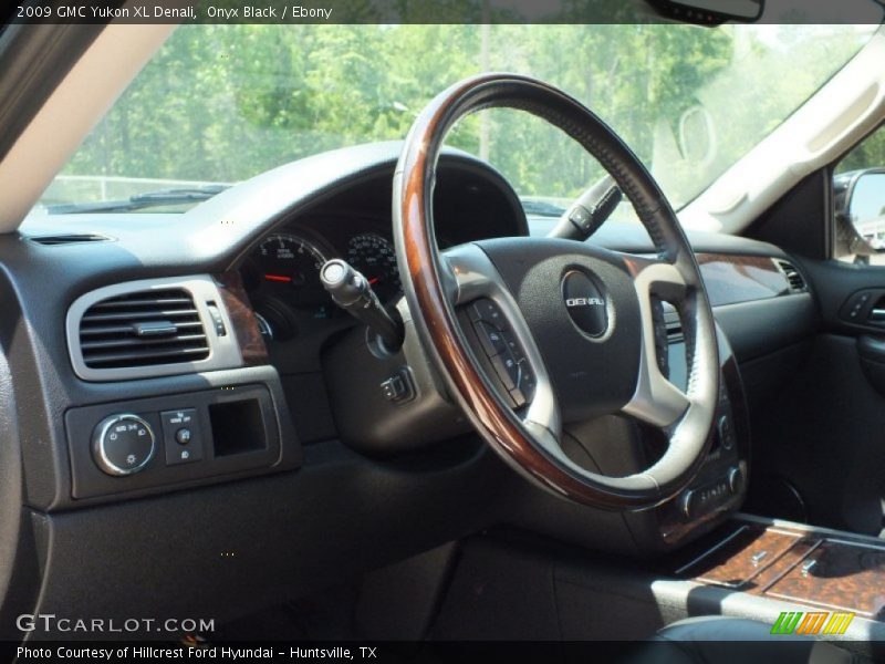 Onyx Black / Ebony 2009 GMC Yukon XL Denali