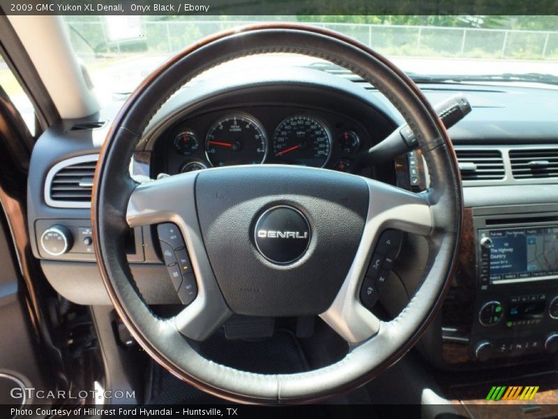 Onyx Black / Ebony 2009 GMC Yukon XL Denali