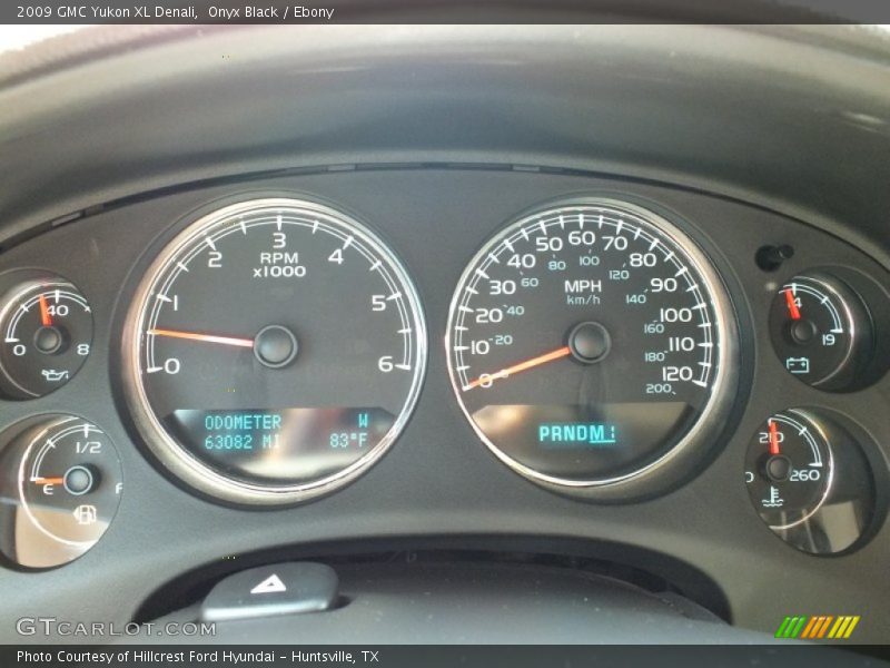 Onyx Black / Ebony 2009 GMC Yukon XL Denali
