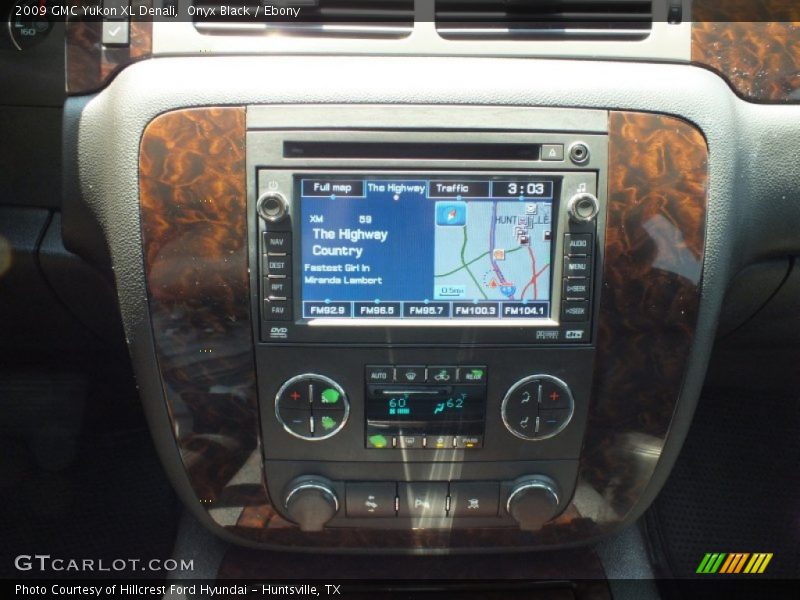 Onyx Black / Ebony 2009 GMC Yukon XL Denali