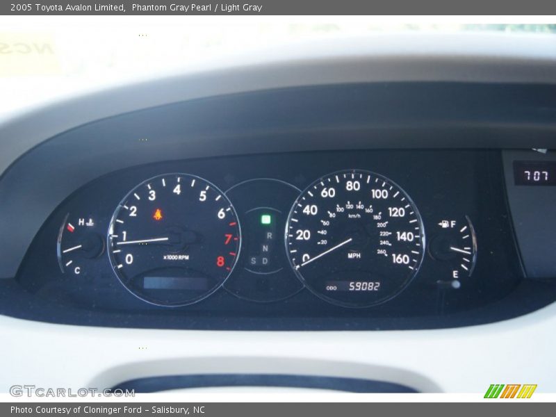 Phantom Gray Pearl / Light Gray 2005 Toyota Avalon Limited
